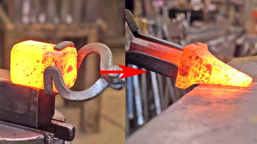 烤紅一塊鋼鍛造一個(gè)熱切削工具,成本不劃算,鍛造是享受動(dòng)手樂(lè)趣